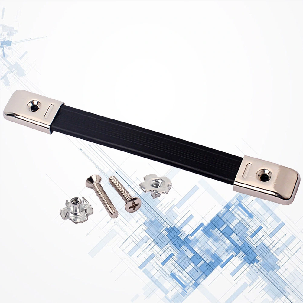 Guitar Cabinet Amp Strap Handle Heavy Duty Carrying Handle Grip Case Box Speaker Handle (Black)