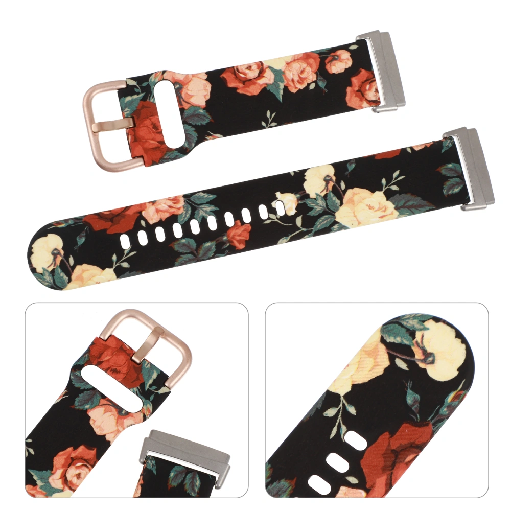 Watch Band Strap Smart Watch Strap Printed Strap Compatible for Fitbit Versa3