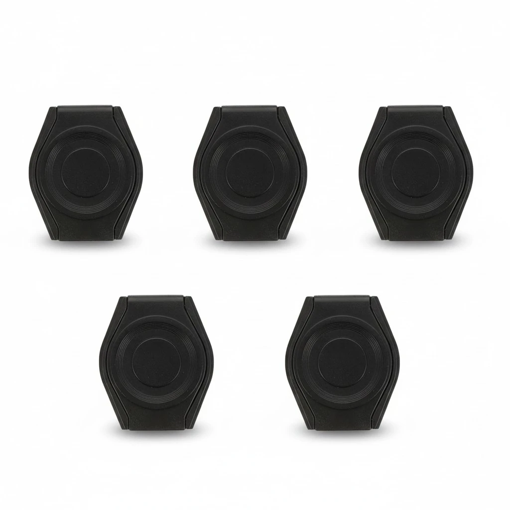 5Pcs Practical Webcam Protective Caps Camera Covers Privacy Security Covers (Black)