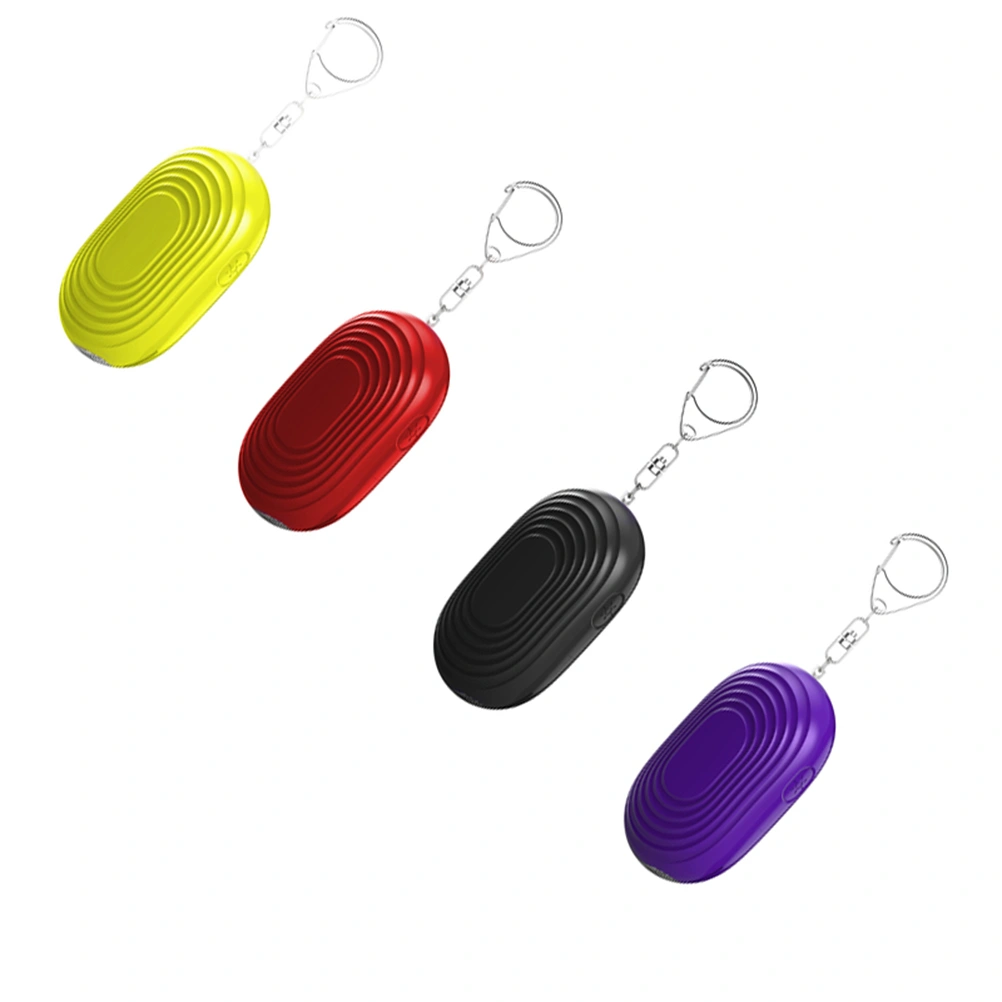 High-decibel Night Alarm Self Defense Device Tool Night Alarm Personal Use Alarm (Black)