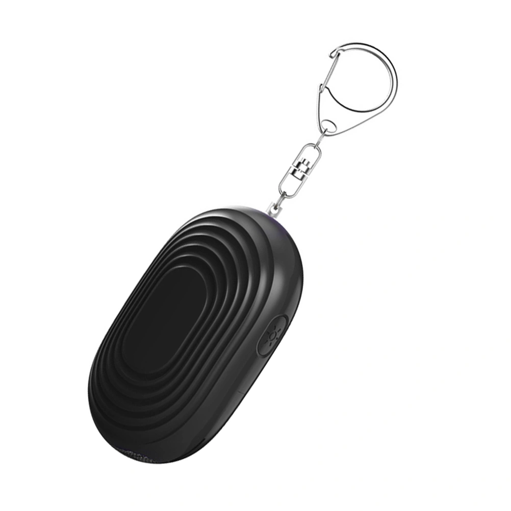 High-decibel Night Alarm Self Defense Device Tool Night Alarm Personal Use Alarm (Black)
