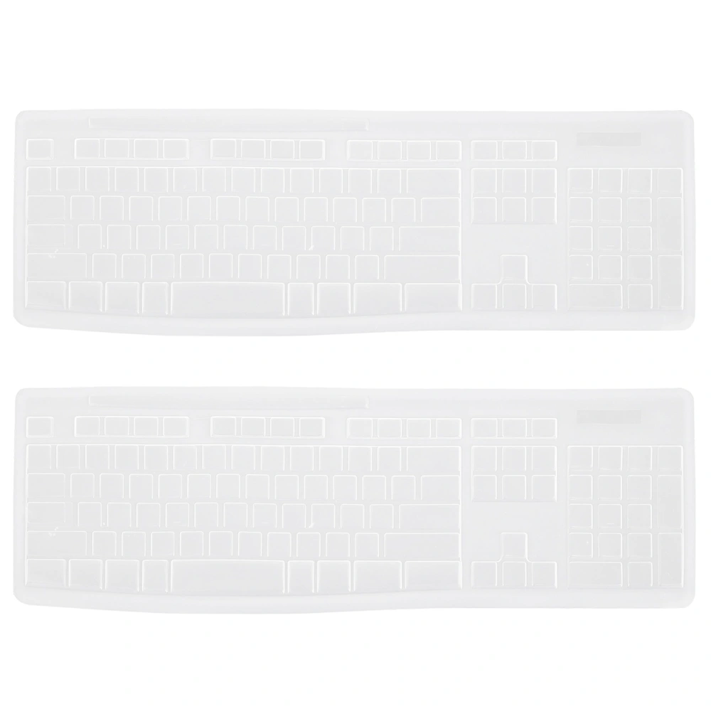 2PCS Silicone Keyboard Protector Cover Skin Compatible for MK345