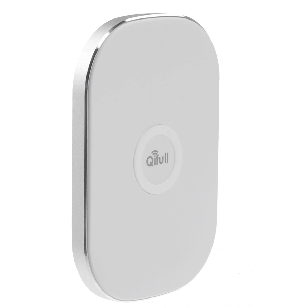 Qifull QT30 3-Coils Qi Wireless Charger Pad for iPhone X / iPhone 8 Plus / iPhone 8, Galaxy Note 8 / Galaxy S8 / S7, Nexus 7, Nokia Lumia 1520 / 1320, HTC U11 (White)