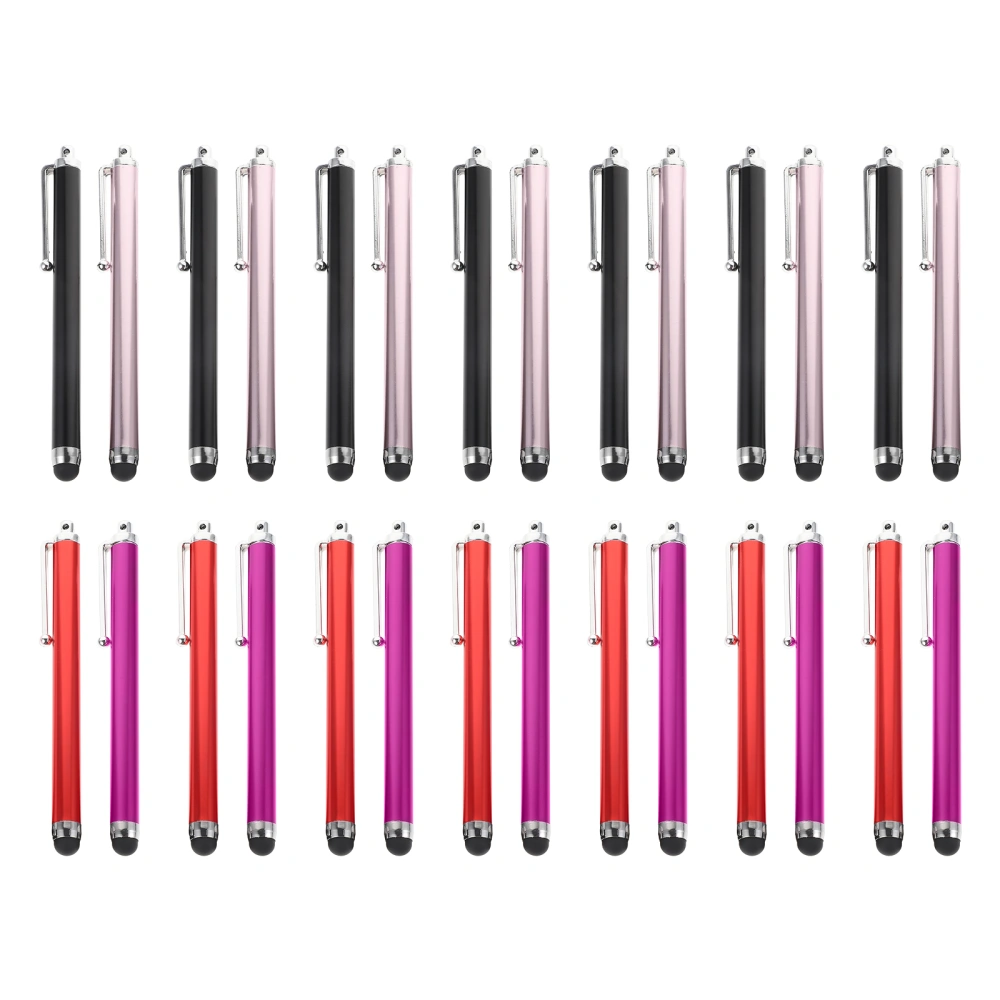 36Pcs Portable Tablet Pens Scratch-resistant Capacitive Pens Household Stylus Pencils (Random Color)