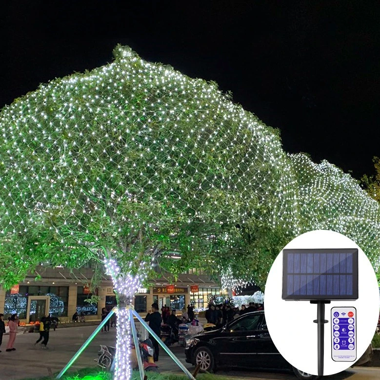 Waterfall Lights Christmas Holiday Decoration Solar Energy