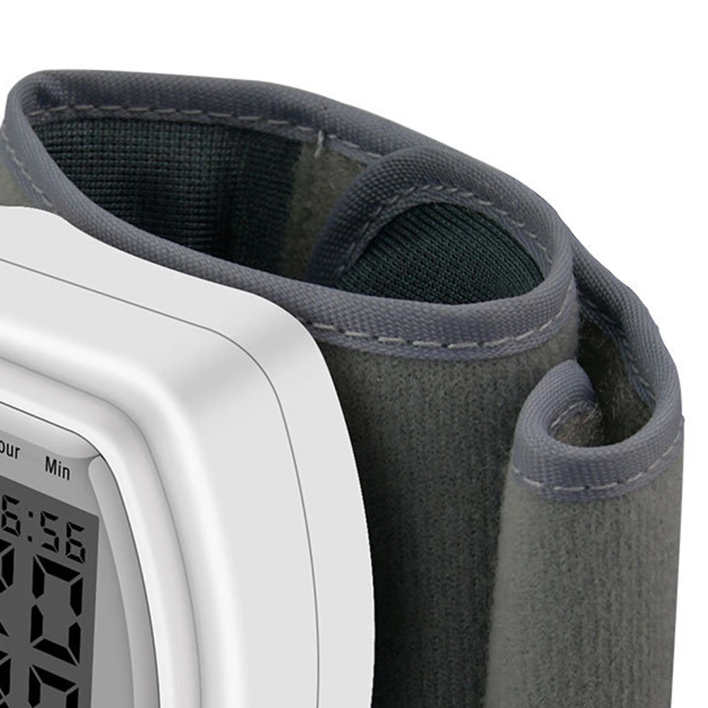 Cuff Wrist Blood Presure Meter Portable Sphygmomanometer Heart Rate Pulse Monitor Tonometer without Battery