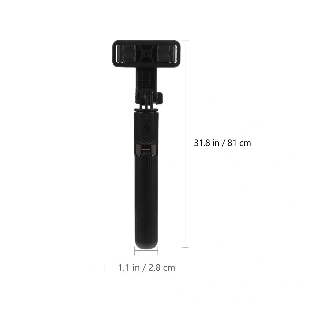 1 Pc Retractable Folding Selfie Tripod Stand Remote Shutter Selfie Stick