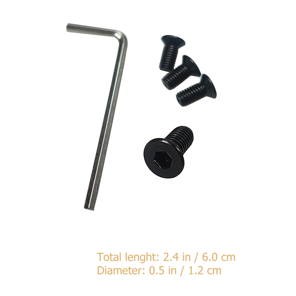 1 Set Scooter Handlebar Front Fork Screws and Hexagon Handle Set Accessories