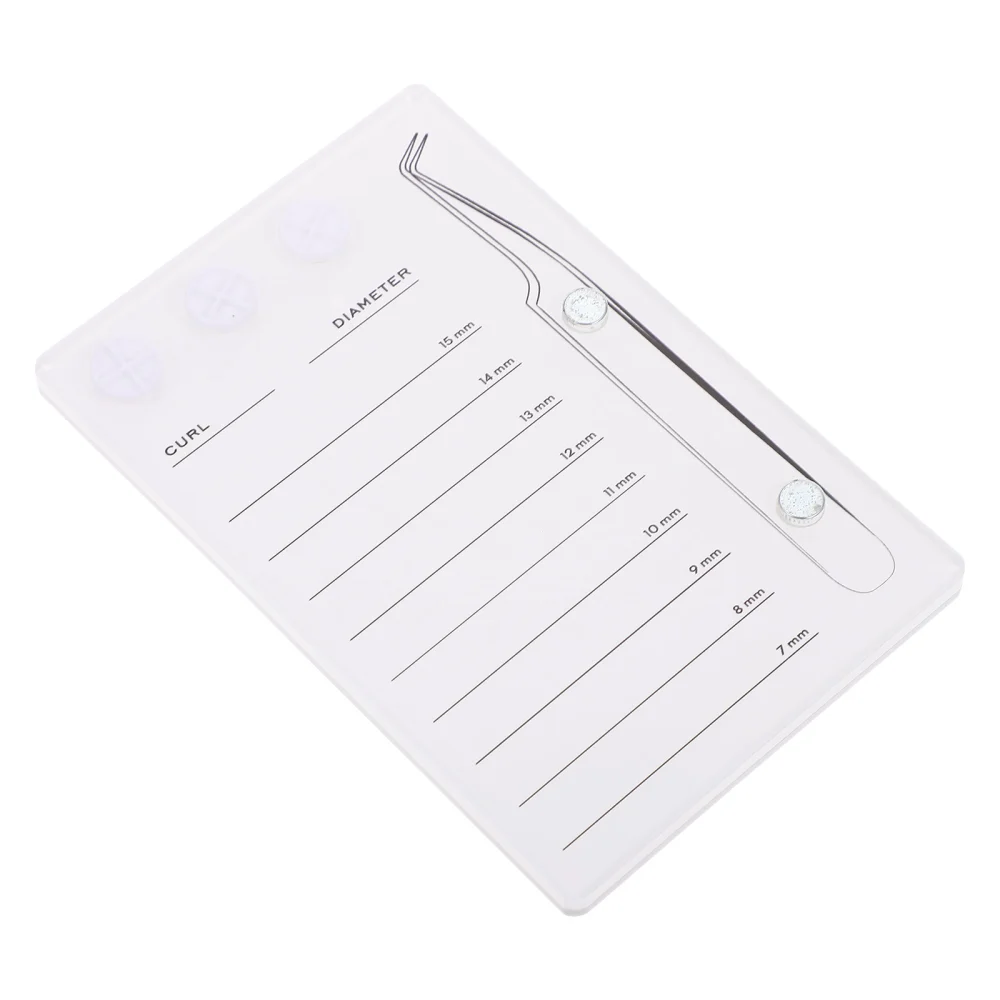 Grafted Eyelash Magnetic Suction Scale Plate Acrylic Beauty Eyelash Magnetic Eyelash Plate