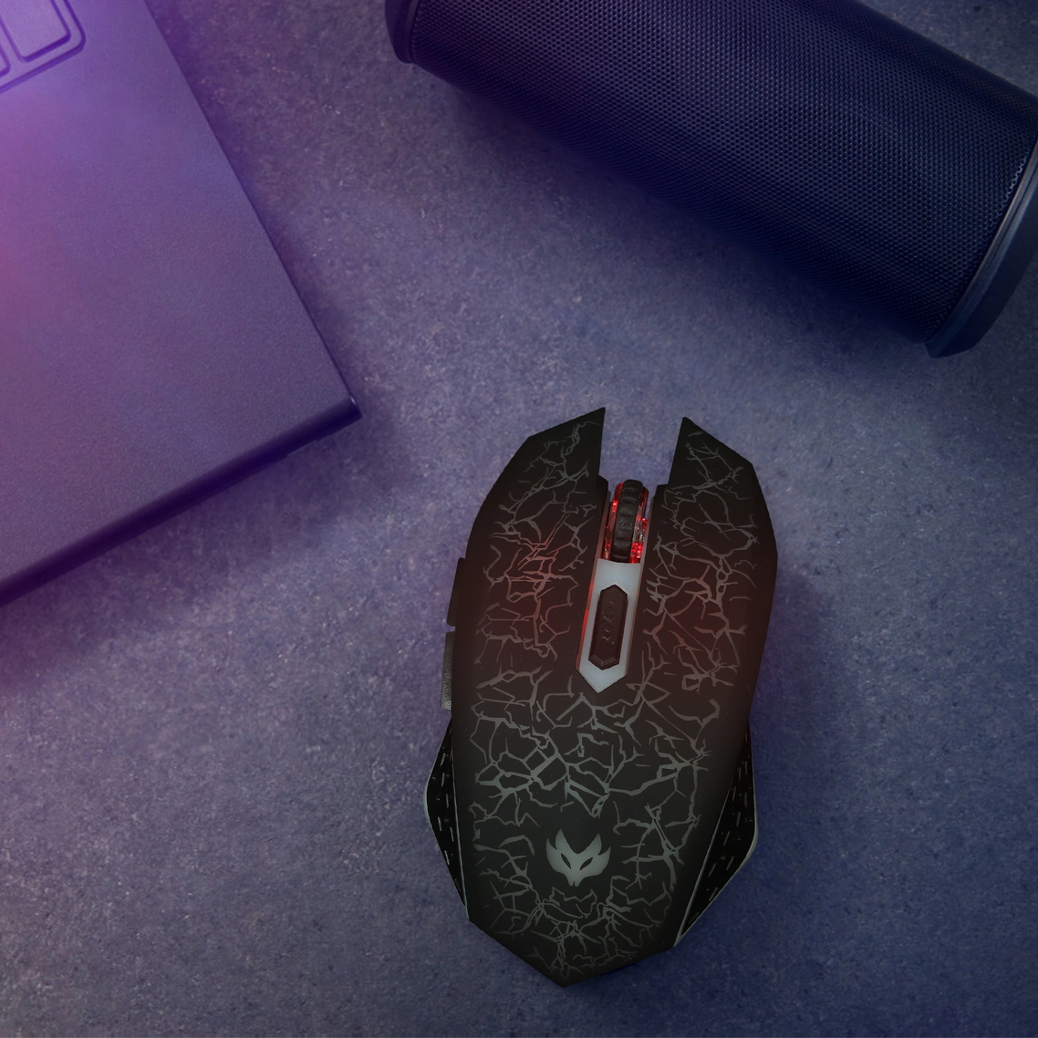 Wireless Gaming Mouse 2.4GHz Colorful Lighting Wireless Computer Mouse Supply