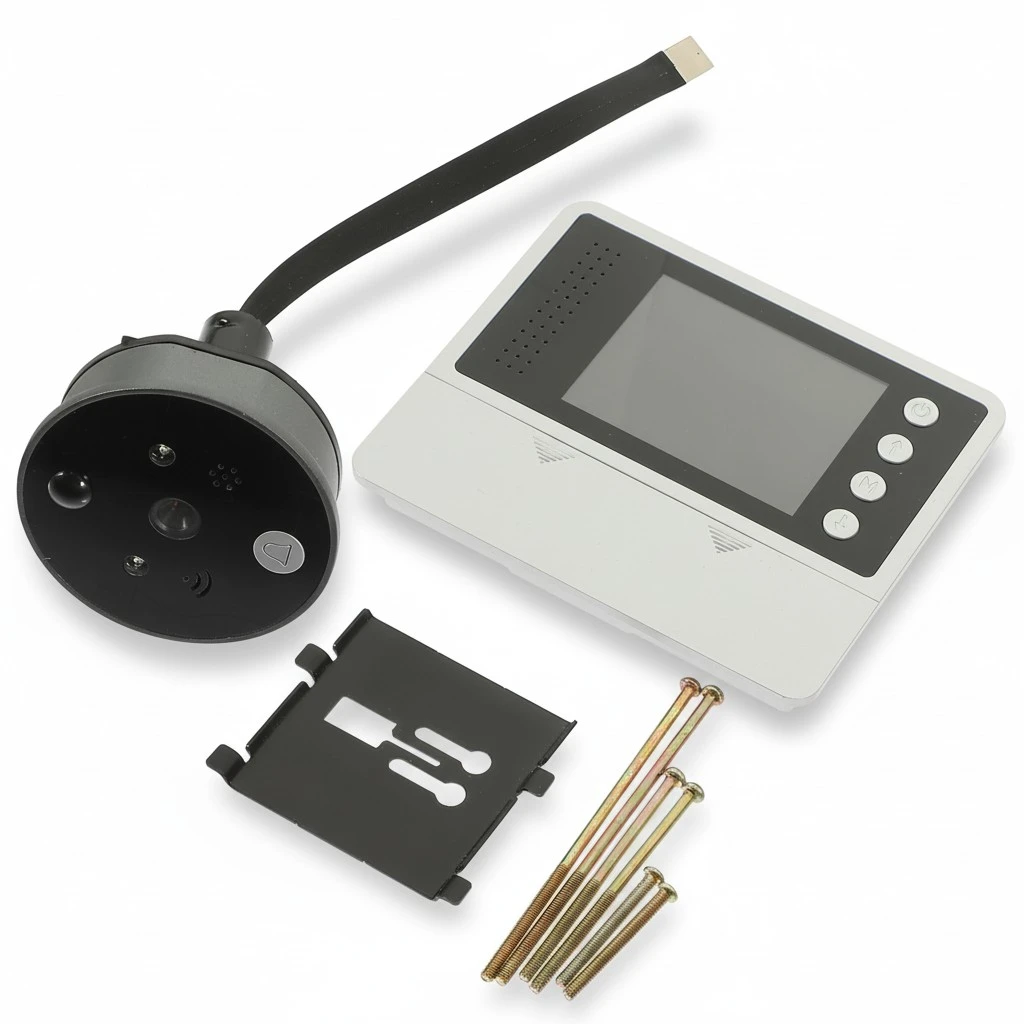2.8 Inch Digital Door Viewer Peephole Viewer 120 Degree Wide Angle Door Eye Hole Night Vision Home Security Door Peephole Camera LCD Display Monitor