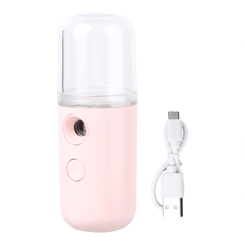 1Pc Nano Face Mist Sprayer Portable Facial Steamer Women Humidifier USB Charging