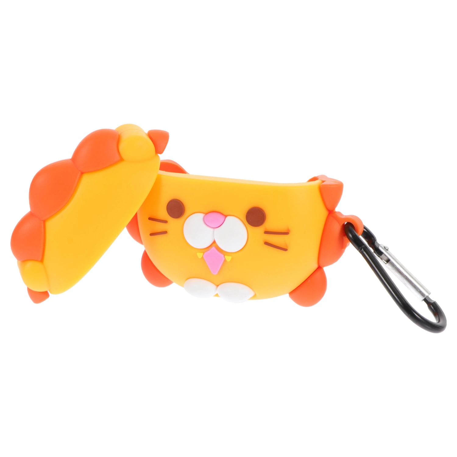 Wireless Earphone Protective Case Lovely Lion Earphone Cover Compatible for Freebuds 3