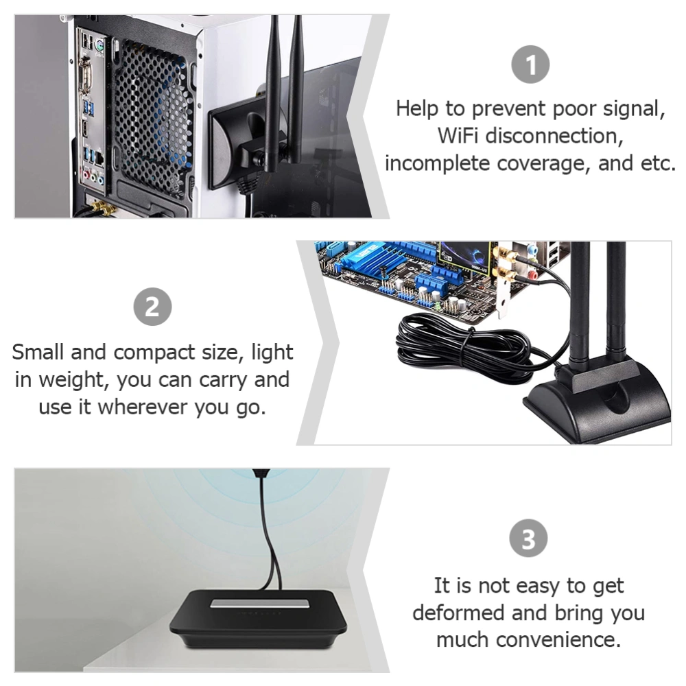 WiFi Antenna Dual Band Antenna Omni Directional Antenna with Magnetic Base