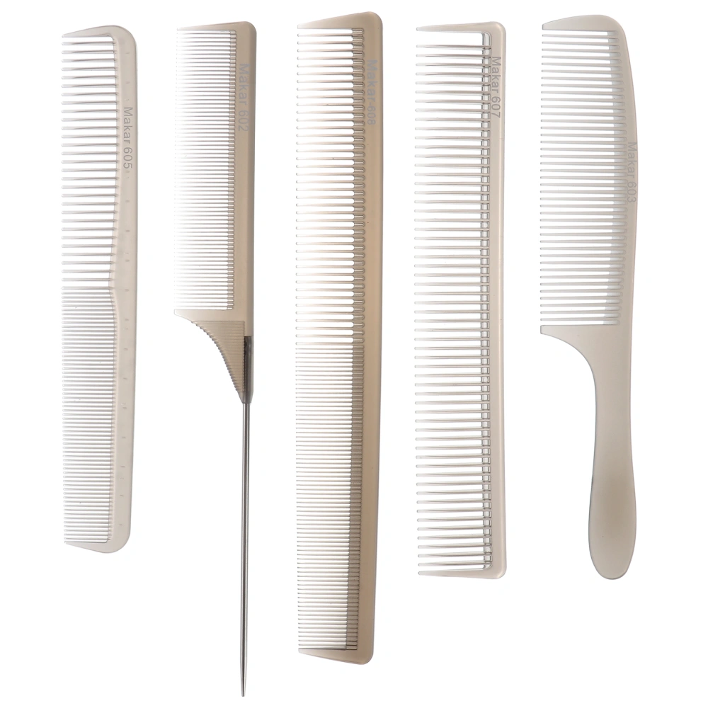 Hairdressing Combs Anti-Static Thin Combs Exquisite Simple Durable Hair Cutting Combs for Store Home