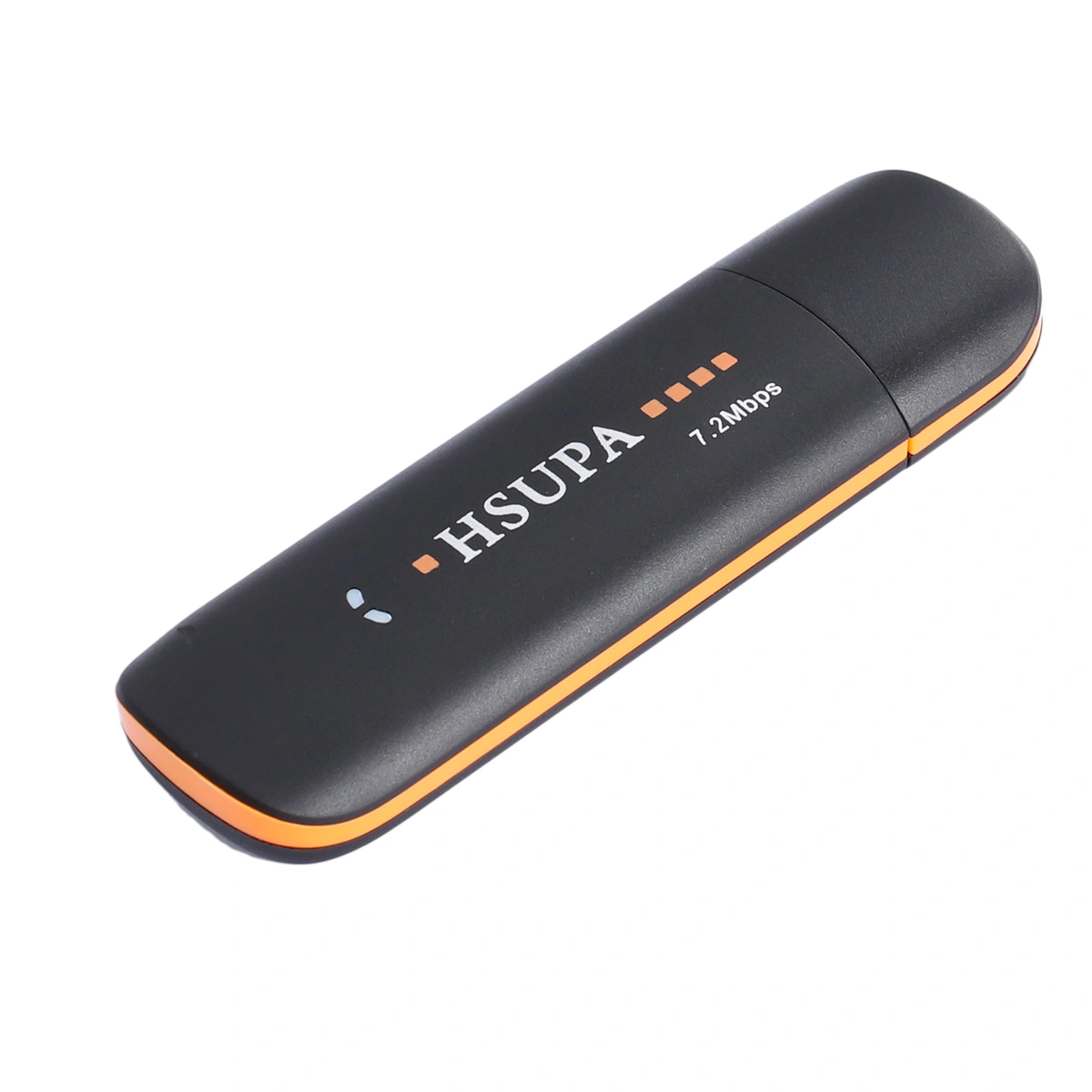 Wireless USB2.0 7.2Mbps 2G/3G Network Lan Stick Modem Dongle TF/SIM Slot (Black)