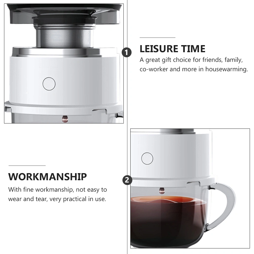 1 Set Drip Coffee Maker Drip Coffee Pot Coffee Brewer Manual Maker (No Battery)