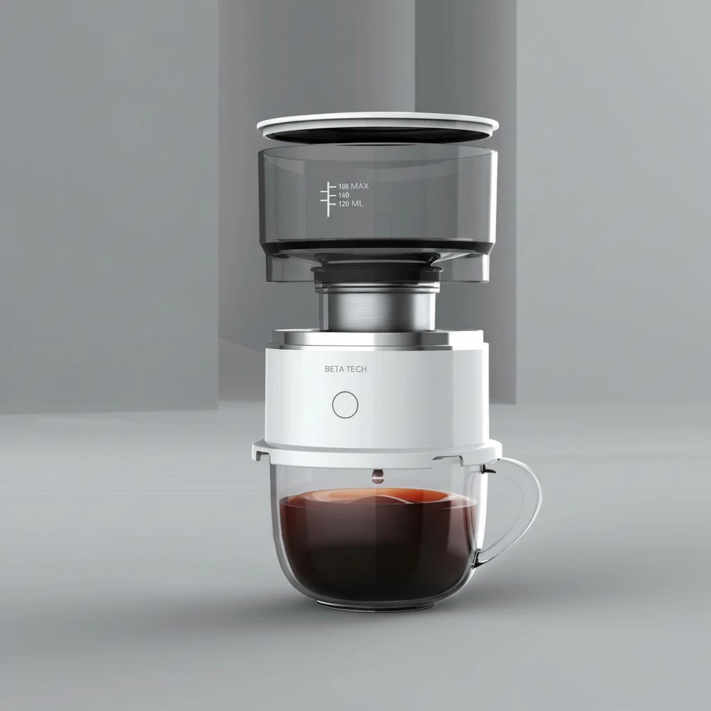 1 Set Drip Coffee Maker Drip Coffee Pot Coffee Brewer Manual Maker (No Battery)