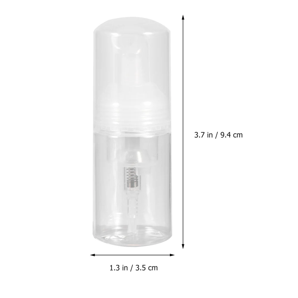 5 Pcs 30ml Foming Bottle Makeup Pump Bottle Bubble Maker Transparent Subpackaging Bottle for Women Cosmetic (Transparent)