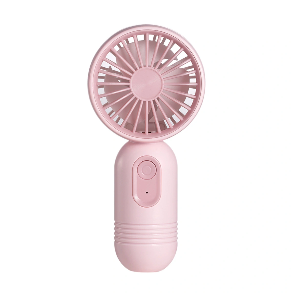 2pcs Mini USB Charging Handheld Fans Portable Fan Summer Cooling Fan Travel Fan