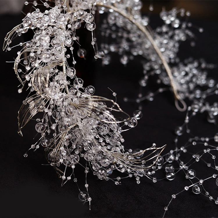 Bridal Wedding Headband Crystal Hair Crown Wedding Bride Crown Pageant Prom Hair Accessory