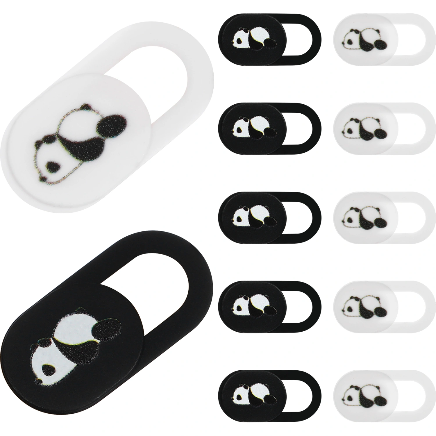 12pcs Laptop Webcam Covers Plastic Sliding Webcam Covers Phone Privacy Lens Protectors