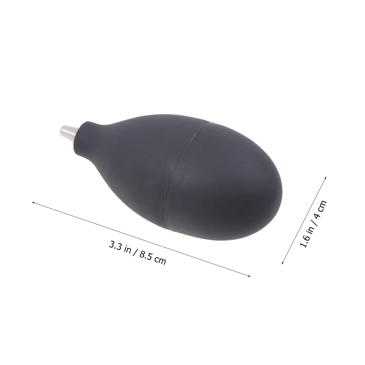 Air Blower Ball with Short Nozzles Dust Cleaner Tool Rubber Oval Shaped Pump Dust Blower for Camera Watch Phone Keyboard Lens Filter