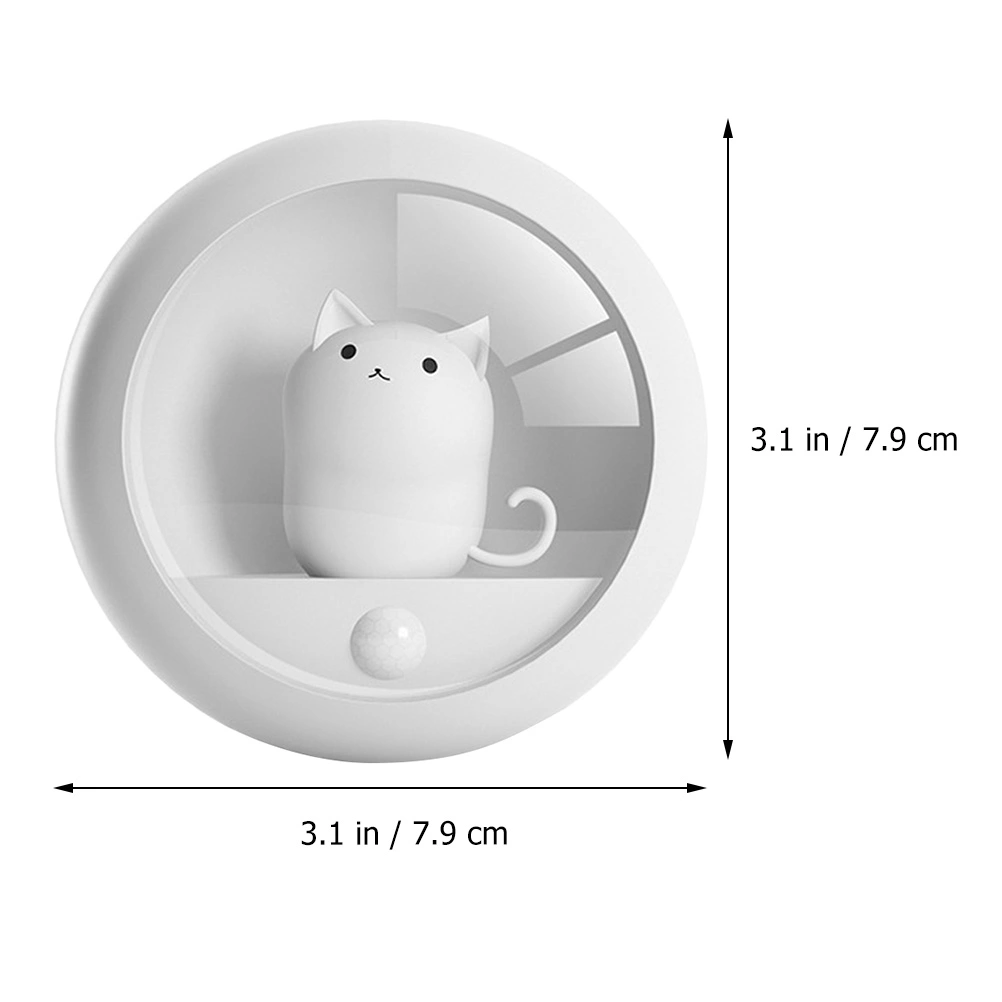 Body Sensing Night Light Pet Cat Bedroom Atmosphere Light USB Light