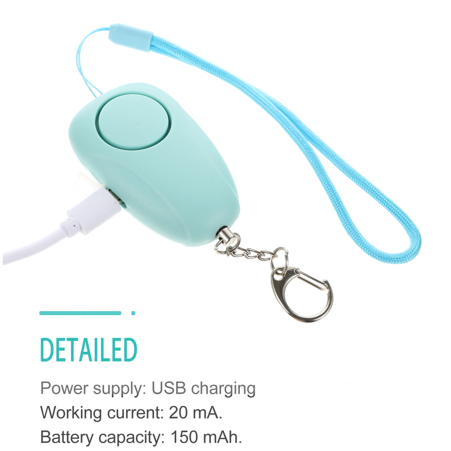 Safe Sound Personal Alarm Emergency Safety Alarm for Women with LED Light