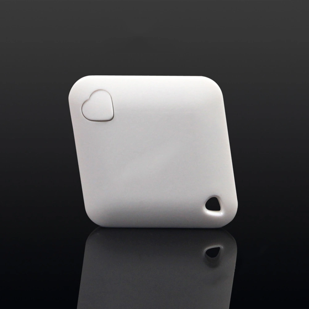 Smart Mini Anti-LostTracer Heart Shape Keys Wallet Bag Kids Trackers Finder Equipment (White)