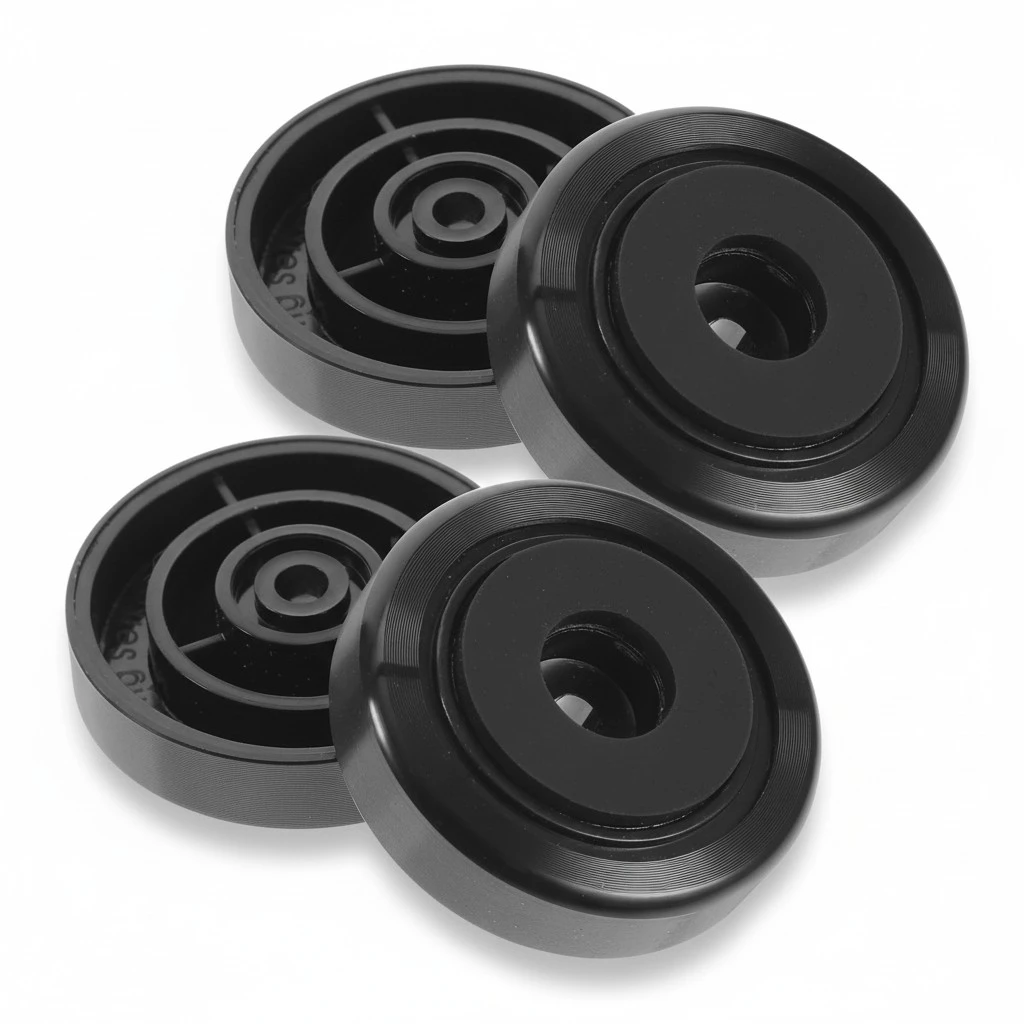 4pcs Speaker Isolation Foot Hifi Isolation Foot Subwoofer Stand Platform Pad