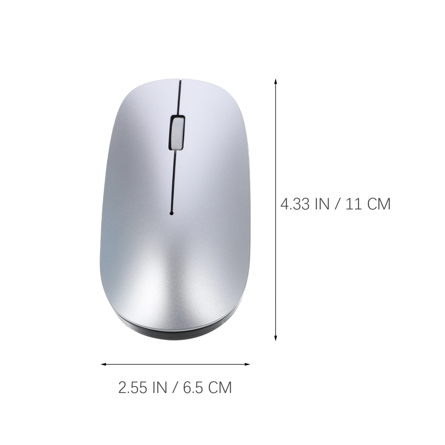 Wireless Mouse Laptop Wireless Mouse DPI Adjustable 2.4GHz Rechargeable Mice