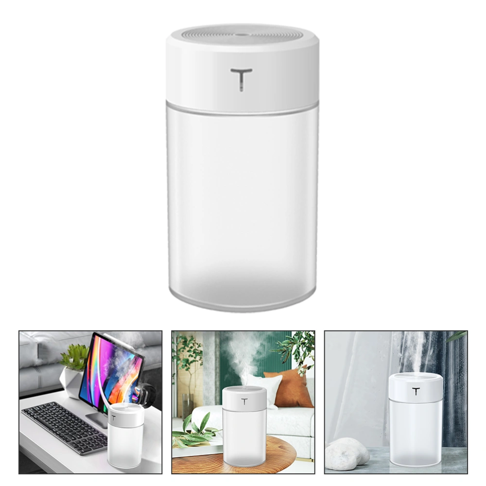 1Pc Portable Humidifier USB Charged Aroma Diffuser Creative Aroma Diffuser (White)