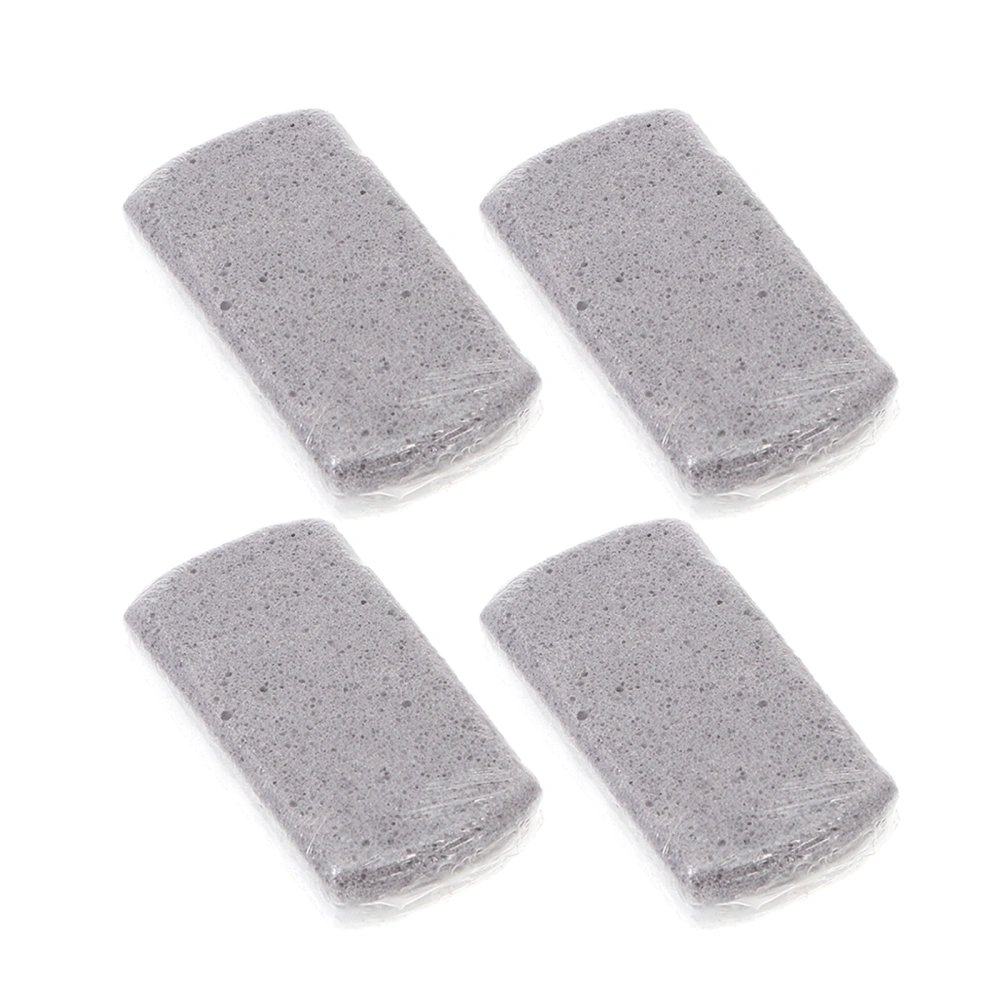 4pcs Foot Scrubber Hard Callus Dead Skin Remover Stone Foot File for Exfoliation