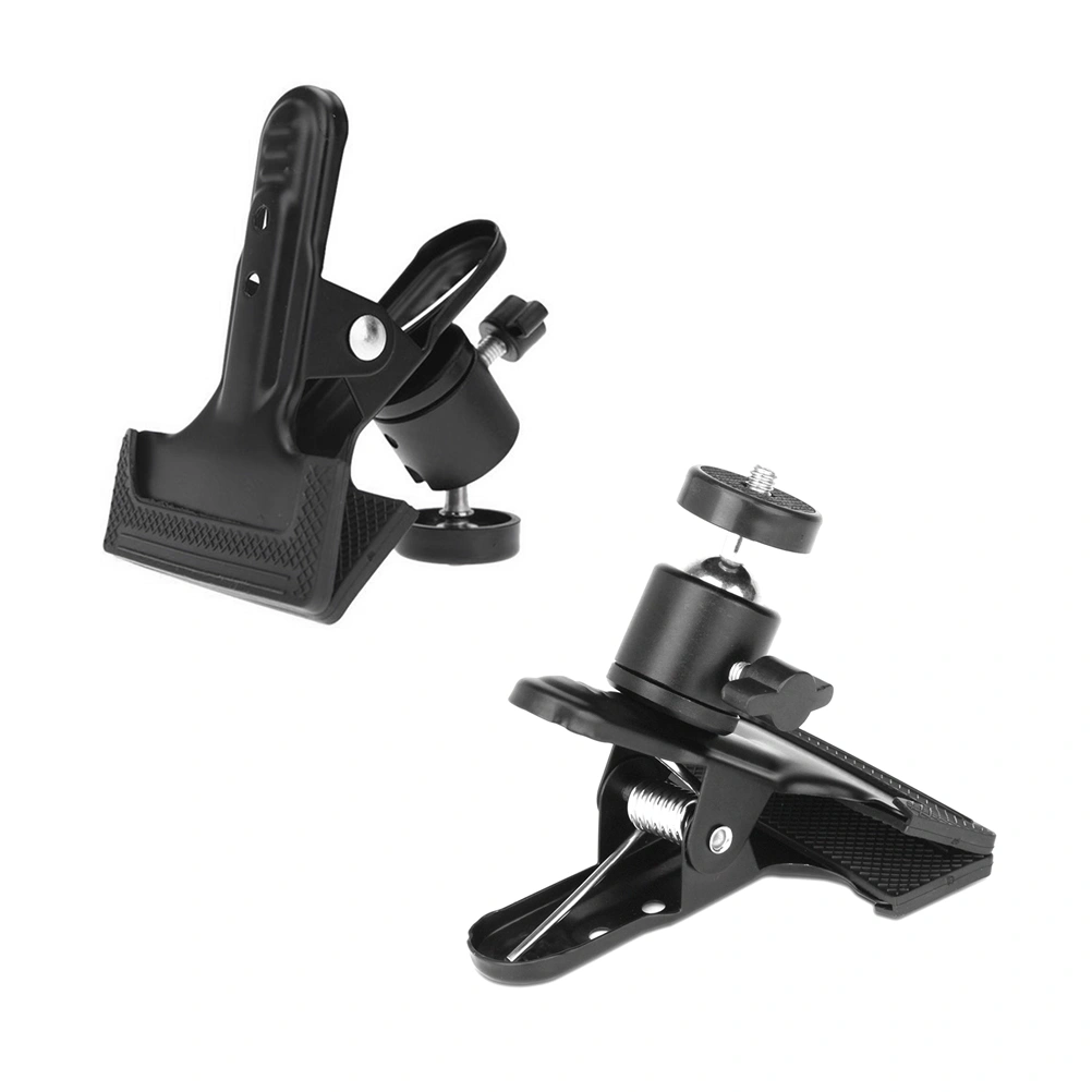 1PC Multi-use Fixing Clamp Motion Camera Clip Flash Lamp Holder Photography Accessory for Outdoor Indoor