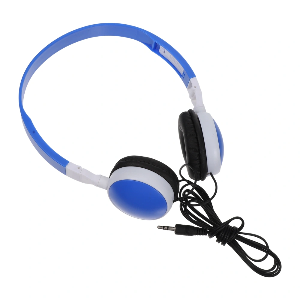 1pc Kid Headphone Stereo Foldable Music Headset Children Wired Earphone