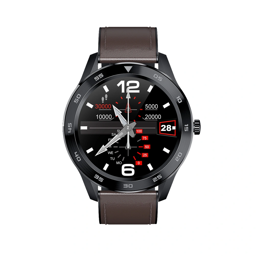 DT98 Smart Watch IP68 Activity Waterproof Touch Dial Wristwatch Sports Smart Watch (Black Grey)