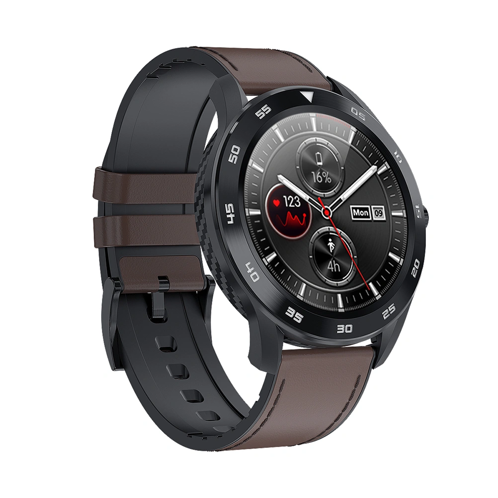 DT98 Smart Watch IP68 Activity Waterproof Touch Dial Wristwatch Sports Smart Watch (Black Grey)