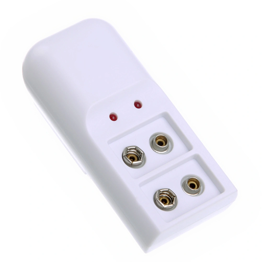 Durable 9V Li-ion Ni-MH Battery Charger for Rechargeable 9 Volt Batteries