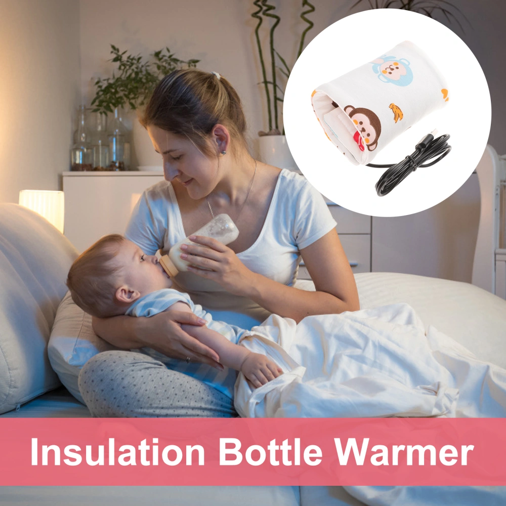 Feeding Milk Bottle Warmer USB Milk Water Bottle Warmer Newborn Infant Bottle Warmer