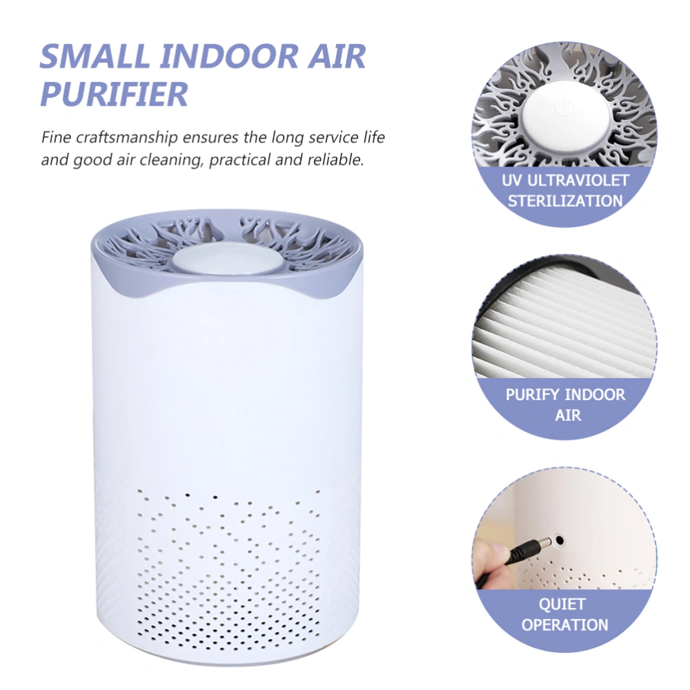 1 Set Indoor Small Air Purifier Home Room Air Cleaner Air Purifying Machine