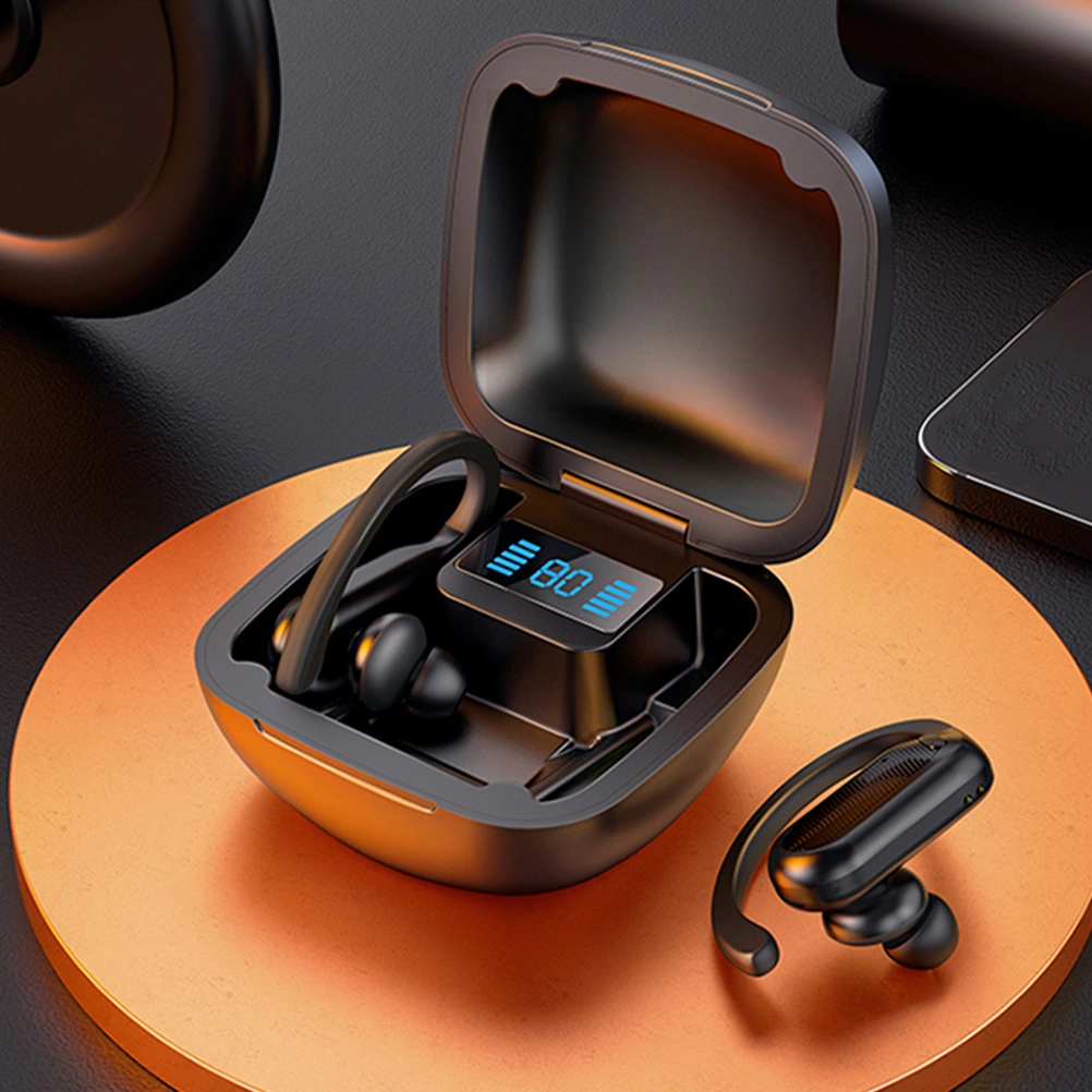 1 set of Wireless Earbuds with Charging Case Sports Earphones Wireless Headsets