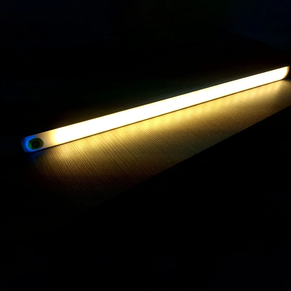 Touch Sensor Cabinet Stairs Light Lamp Cabinet Wardrobe Table Light Cupboard Showcase LED Lights Closet Lights USB 21 LED Night Light Bar (Yellow Light Color)