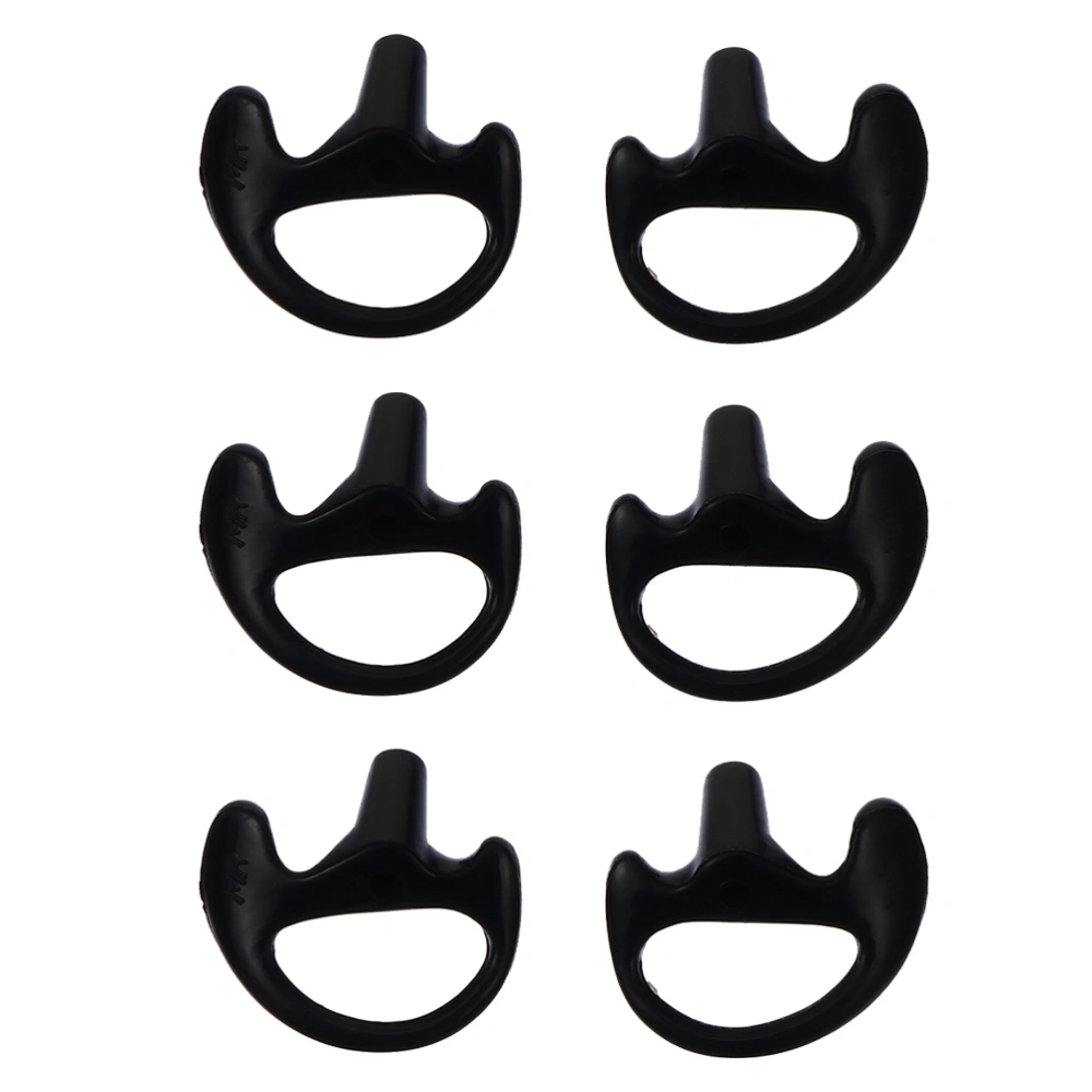 3 Pairs Silicone Ear Mold Earbud Tips Insert for Acoustic Coil Tube Earpiece