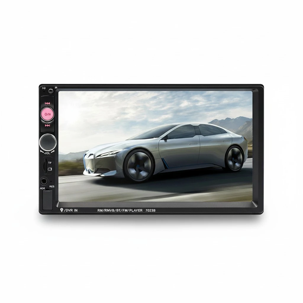 1Pc 7 Inches Touch Control Screen Car Mp5 Player Radio AIO Machine