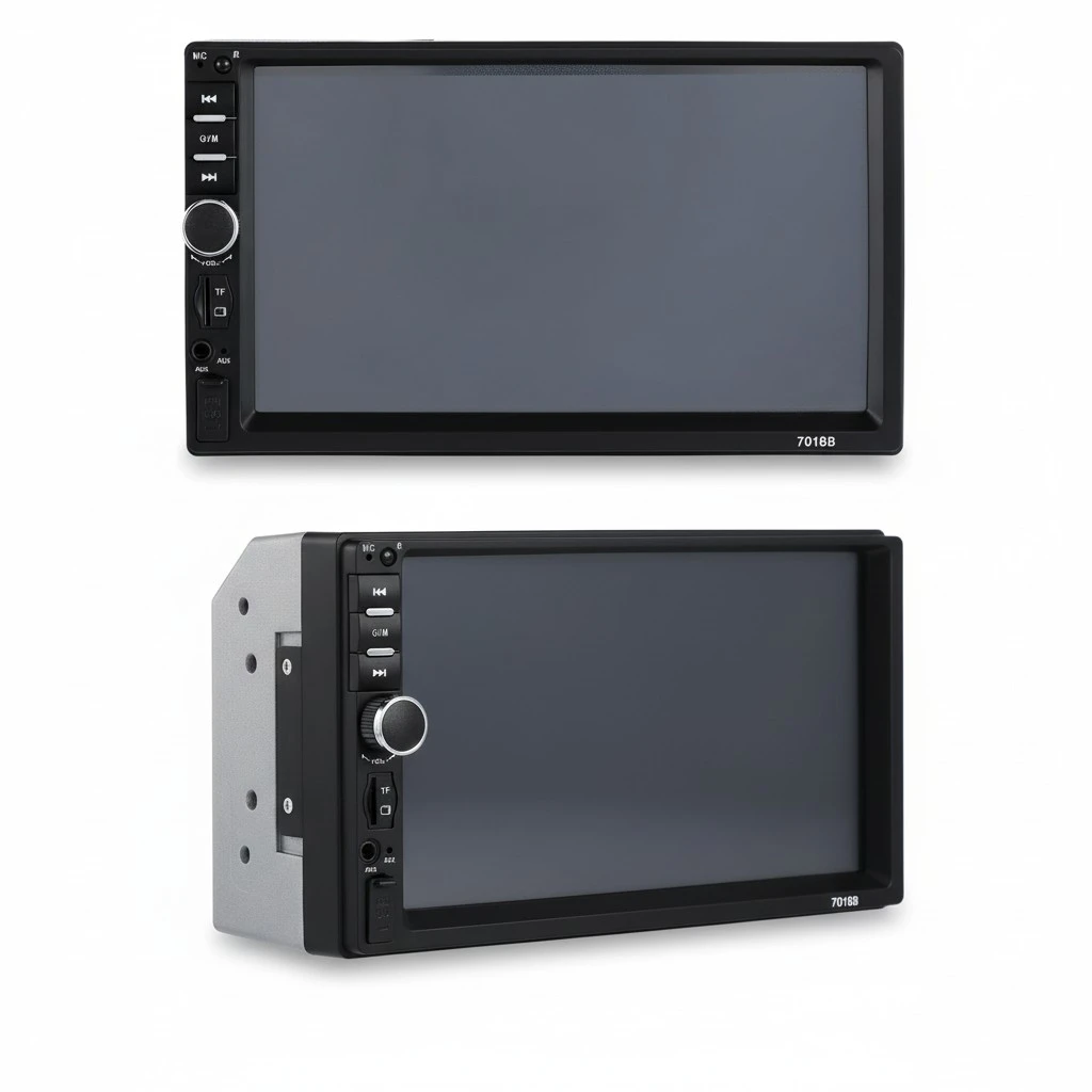 7 Inch Video and Audio Player FM Transmitter Stereo MP5 Player for Car