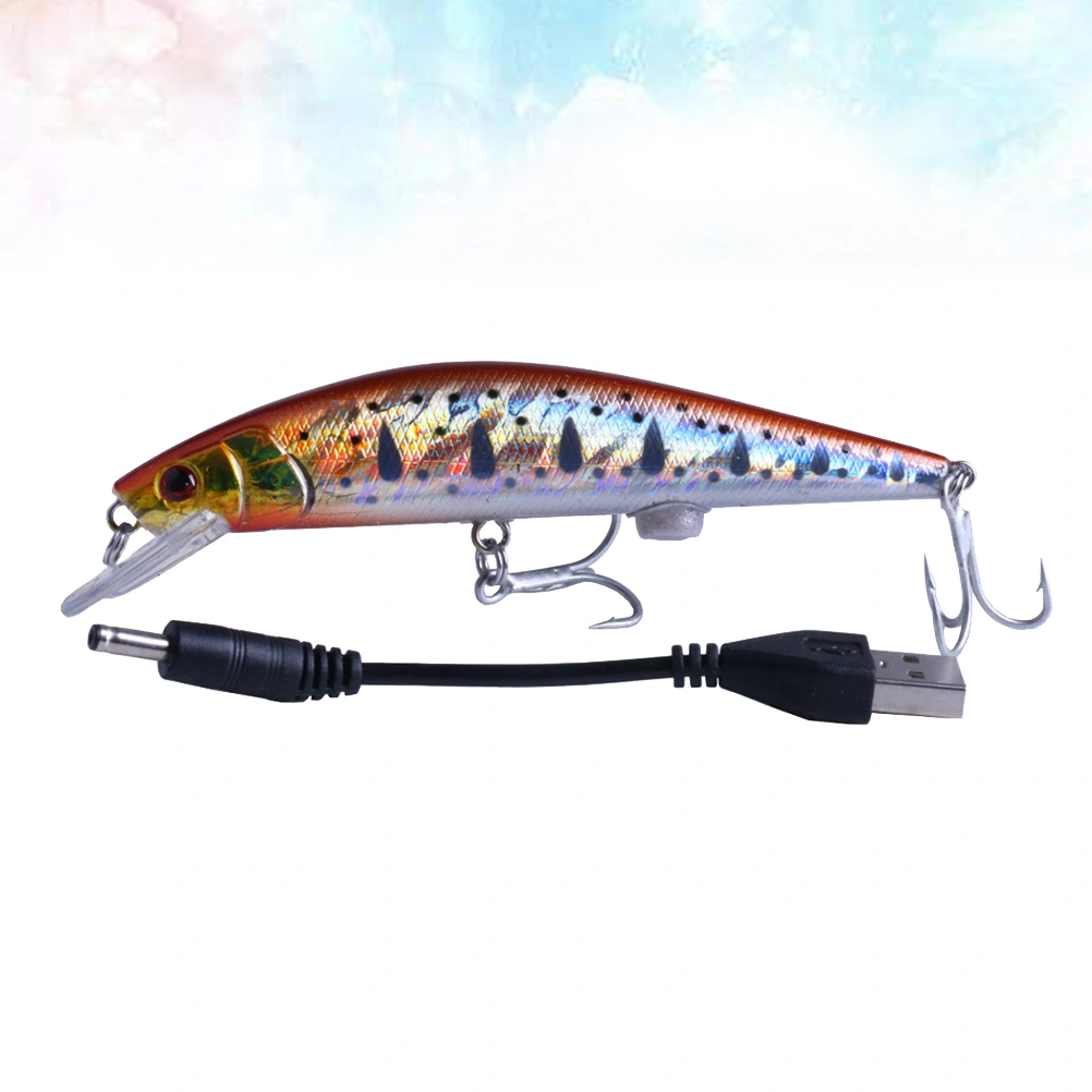 USB Charging Fishing Lure Bait Artificial Simulation Bait Fishing Lures Fishing Tackle Accessories (MI112 Pattern)