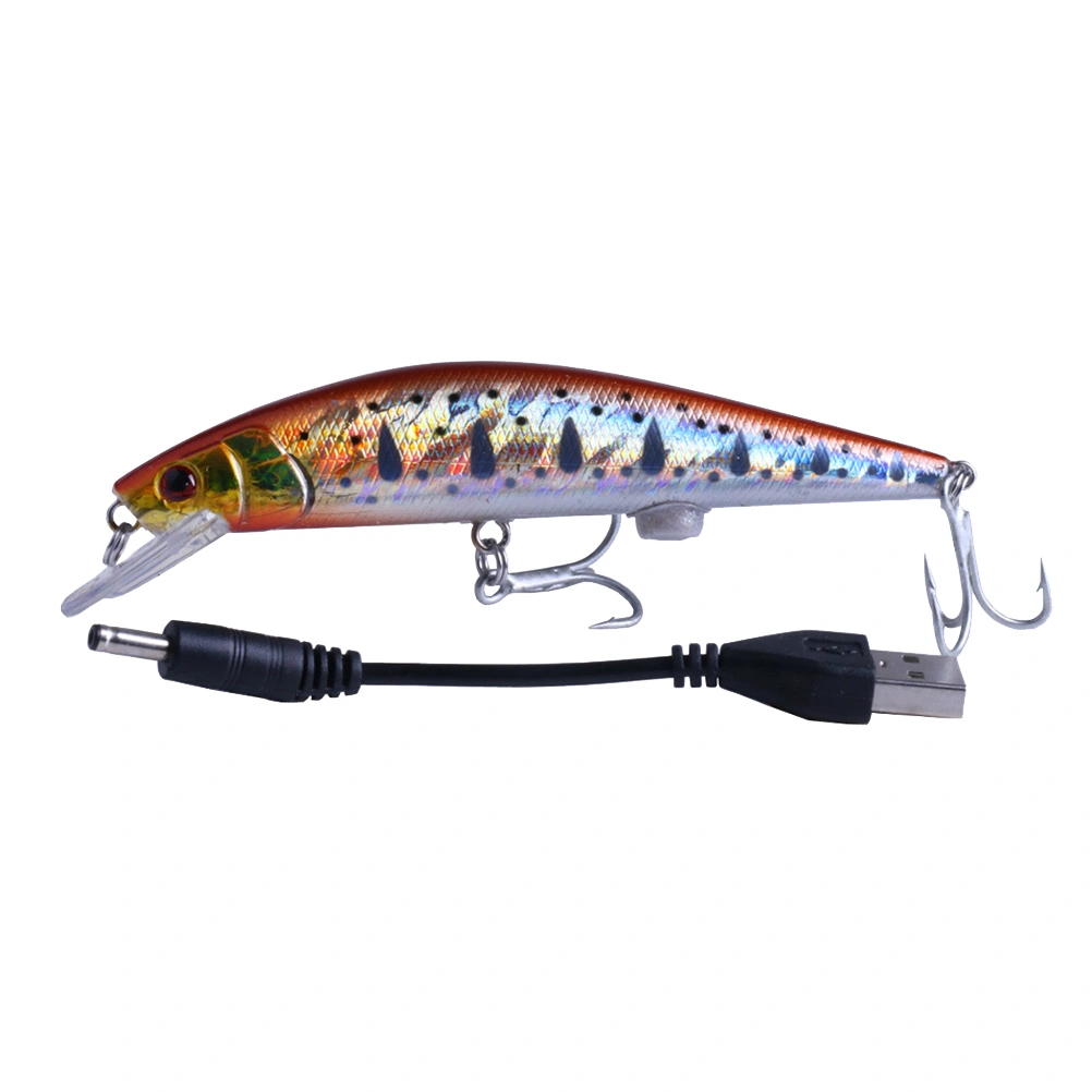 USB Charging Fishing Lure Bait Artificial Simulation Bait Fishing Lures Fishing Tackle Accessories (MI112 Pattern)