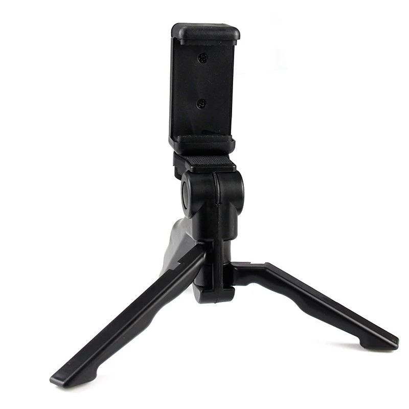 1 Set of Phone Tripod Tabletop Phone Tripod Rack Shockproof Tripod Stand Handheld Phone Stand