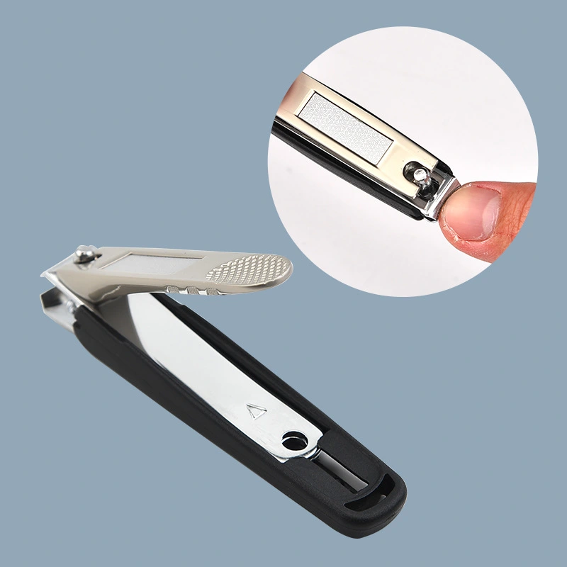 Portable Nail Clipper Metal Nail Clipper Toenail Clipper Fingernail Clipper with Cover